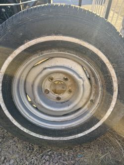 Dodge Truck 5x5 15” Rim W/tire
