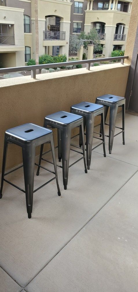 Bar Stools - Set of 4