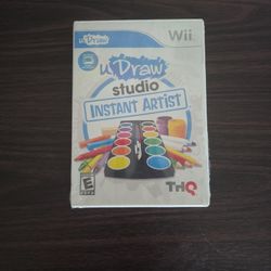 Sealed / Unopened U Draw Studio Instant Artist For Wii
