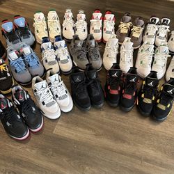 HUGE JORDAN 4 LOT 