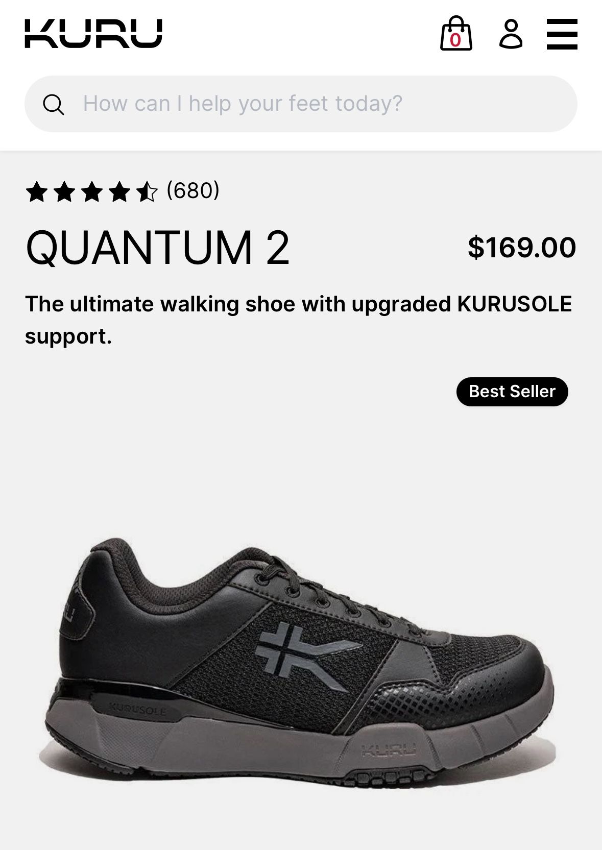 Sneakers Kuru Men’s Size 11