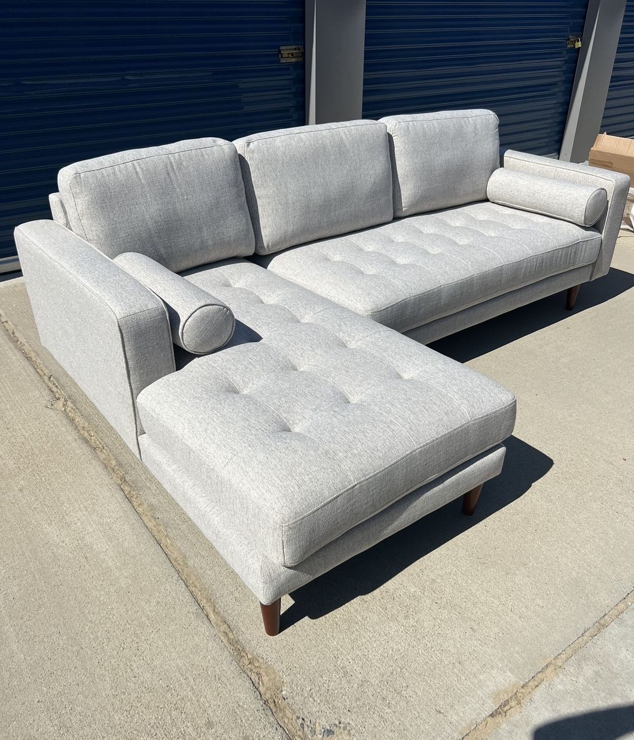 Brand New. Large Sofa Sectional. Mid Century Style Design$799