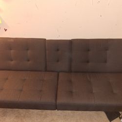 Black Cloth Futon