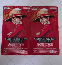 ONE PIECE ~ OP-13 Carrying On His Own Will~ Factory Sealed
