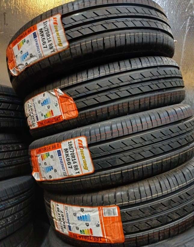 4 New Tires 185/70/14 MK Mile King Tires