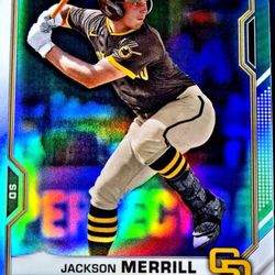 2021 Jackson Merrill  “1st BOWMAN” Refractor 