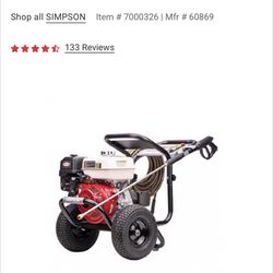 Honda Power Washer 