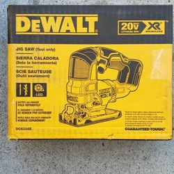 Dewalt 20v Jigsaw Brushless XR WITH VARIABLE SPEED BRAND NEW TOOL ONLY