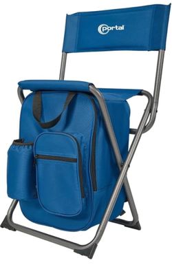 Portal Backpack Cooler Chair with Backrest