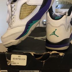 Jordan 5 Retro Grapes Size 11c