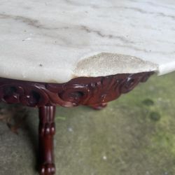 Marble End Table
