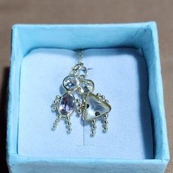 Boy And Girl Charm Necklace 14 Karat Gold