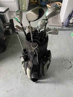 Men RH GC Callaway's 4-SW With Specialty Wedge Bag & Putter &1-3-7-3HB