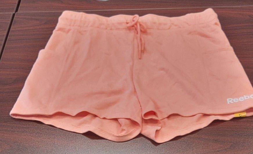 Reebok Peach Shorts Large New With Tag