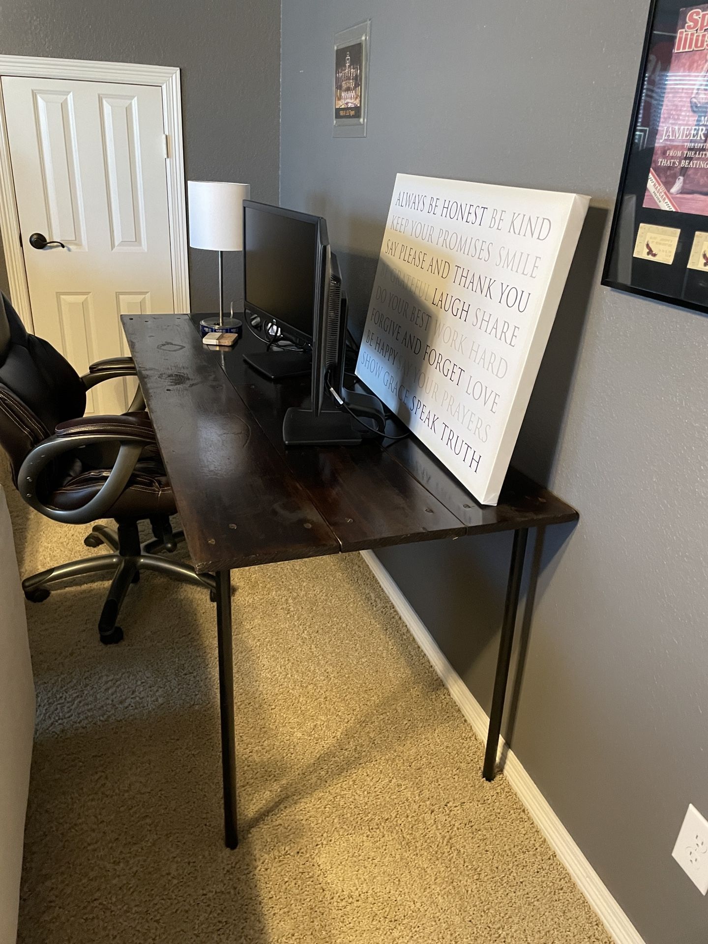 Desk And Chair