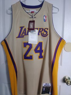 Kobe Bryant Jersey Gold