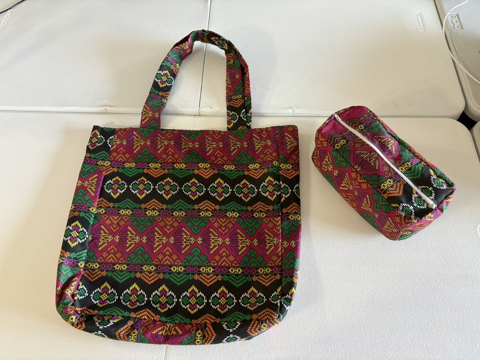Tote Bag And Make Up Bag