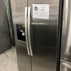 Whirlpool Side By Side 36 In Stainless Steel 