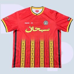 Supreme Arabic Logo Soccer Jersey (X-Large)