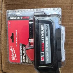 Milwaukee M18 REDLITHIUM HIGH OUTPUT XC6.0 Battery 🔋