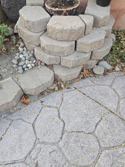 Retaining wall blocks Landscaping