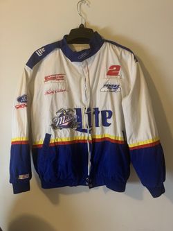 Rusty Wallace Miller Lite Racing Jacket. Size XXL. 