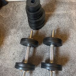 Adjustable Dumbbell Set