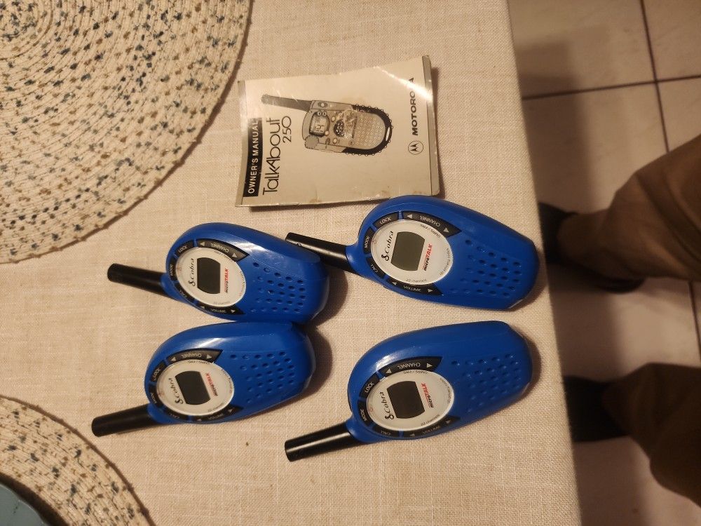 Cobra Walkie Talkies