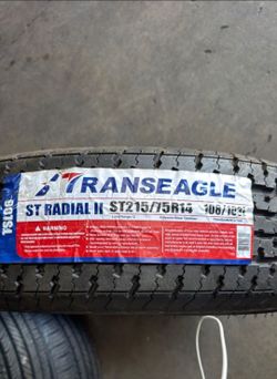 Brand new trailer tire size   ST 215 75 R 14 ,6 plys