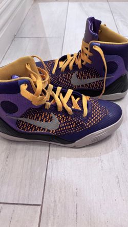 Kobe 9 lakers high top size 4
