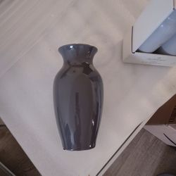 Gray Flower Vase