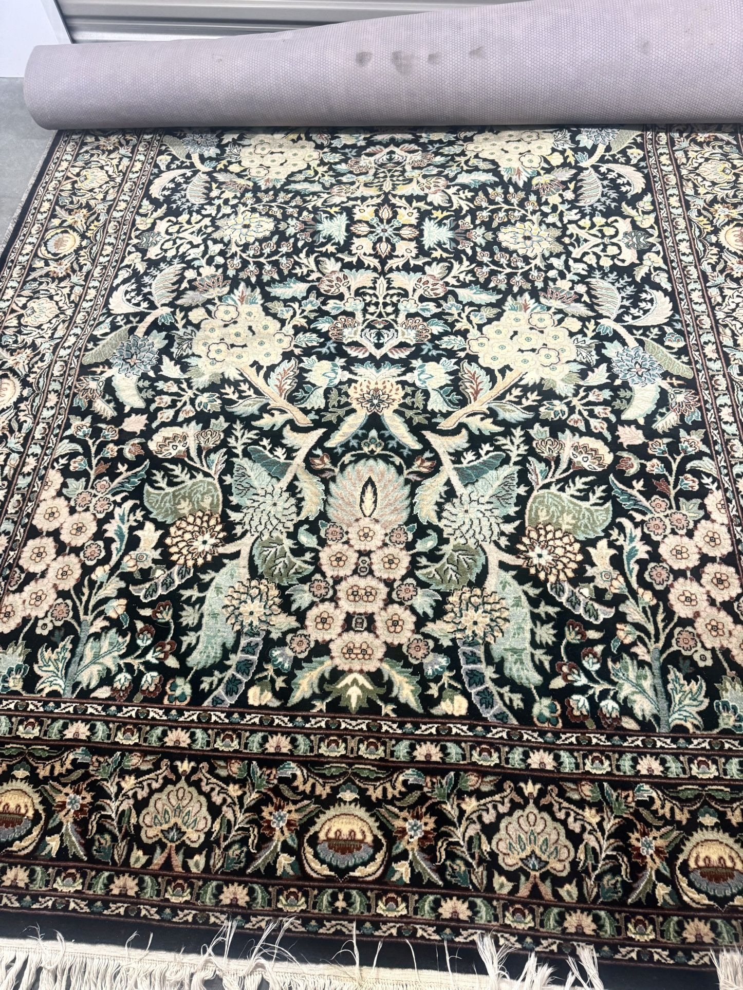 6 X 9 Hand Knotted Wool Rug