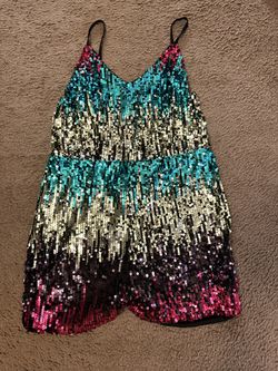 Sequin Romper