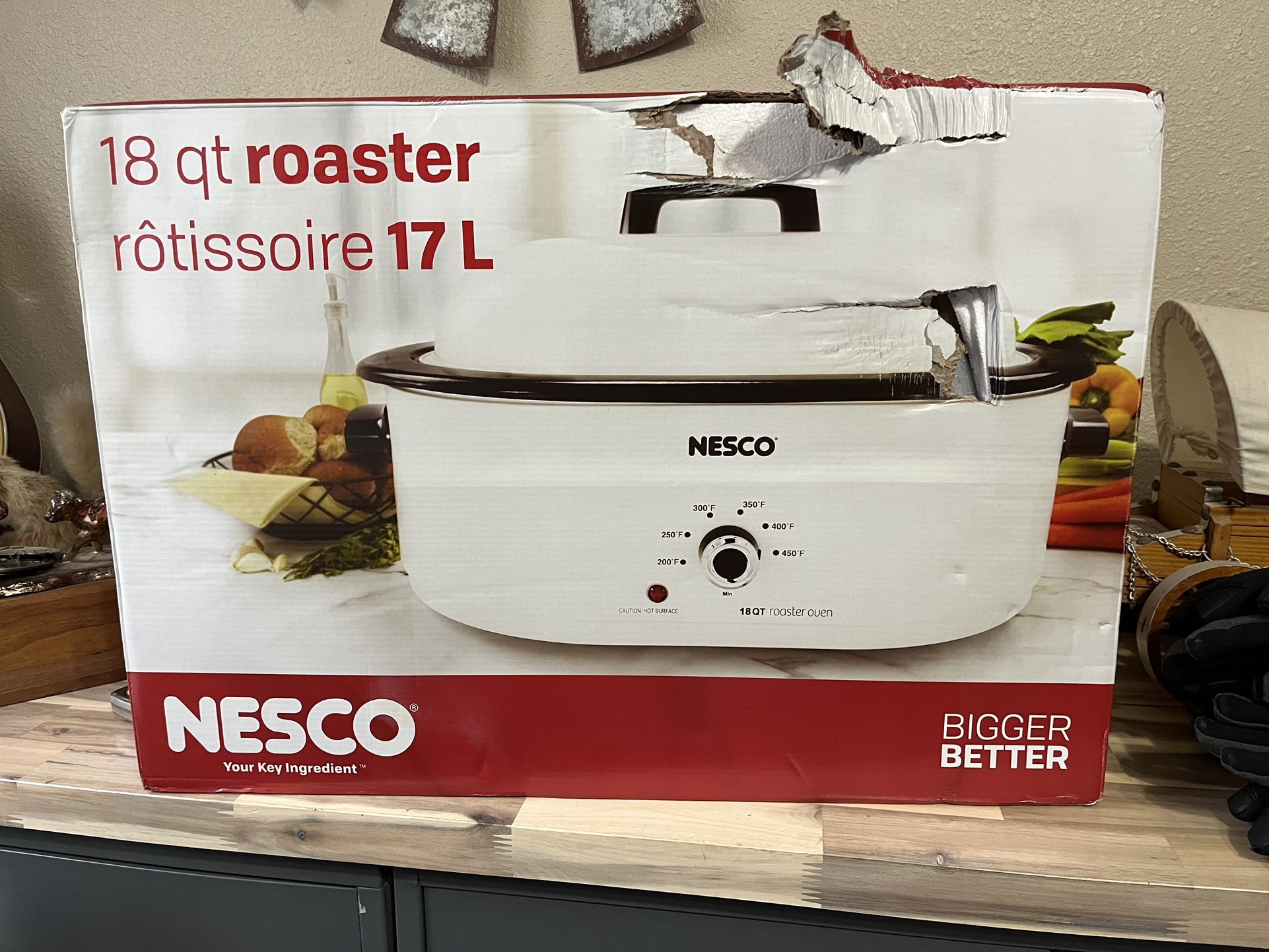 NESCO 18 Quart Roaster Rotisserie 18 L