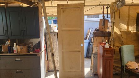 3 PANEL DOOR- Vintage 1950's