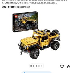 Lego Tecnic jeep