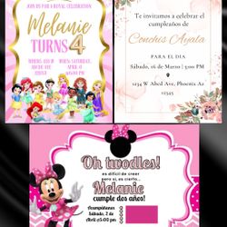 Custom Invitations 