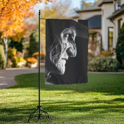 Custom Garden flags horror theme