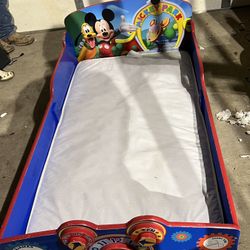 mickey mouse toddler bed