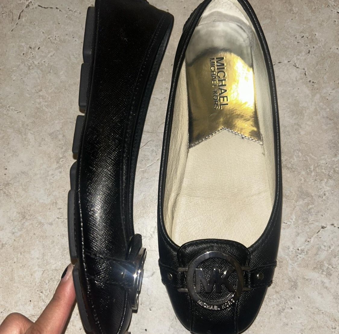 Elegant Black Michael Kors flats