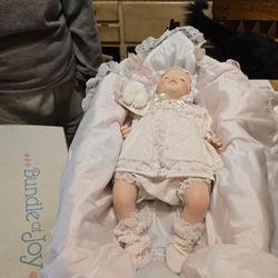 Bundle Of Joy Porcelain Doll 