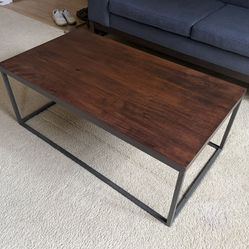 West Elm Industrial Coffee Table