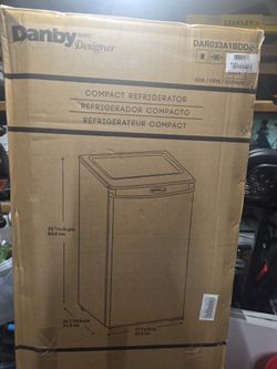 Danby Designer 3.3 Cu Ft Black Fridge