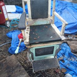 Antique KOKEN Barber Chair