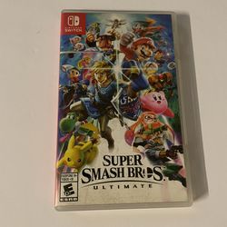 Super Smash Bros For Nintendo Switch 