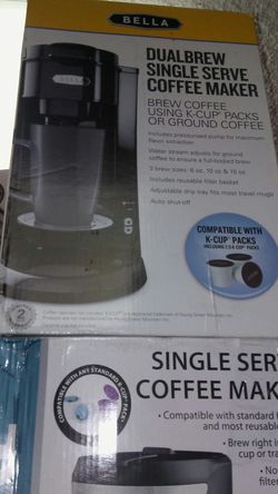 Single serve coffee maker