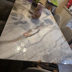 Marble table