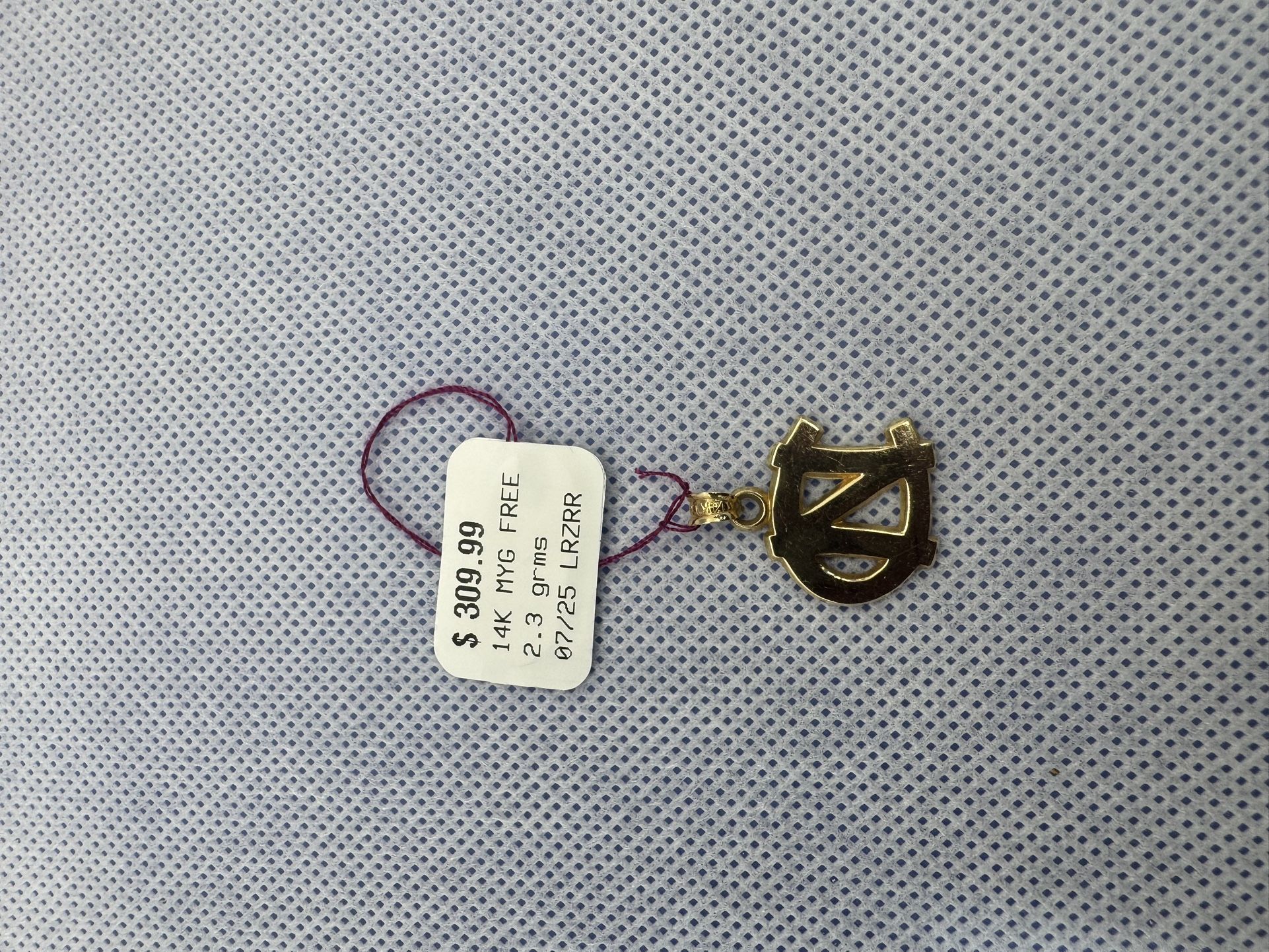 14kt, University Of North Carolina (nc) 2.3g