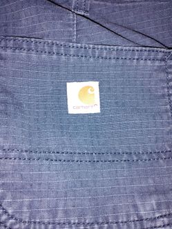 Carhartt Navy Ripstop Work Pants women's 12