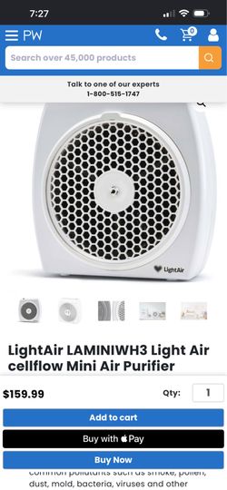 Cellflow Mini Air Purifier In White